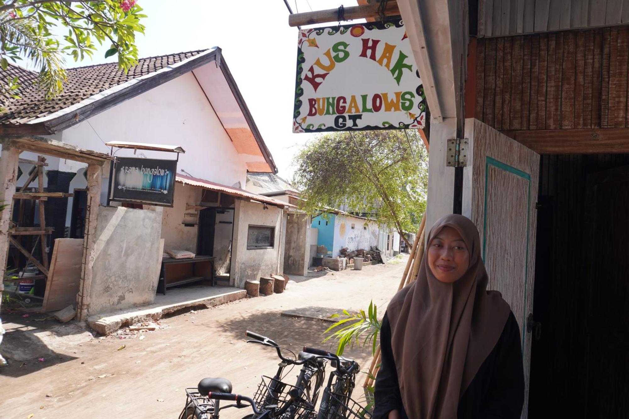 Kushak Bungalow Gili Trawangan Kültér fotó