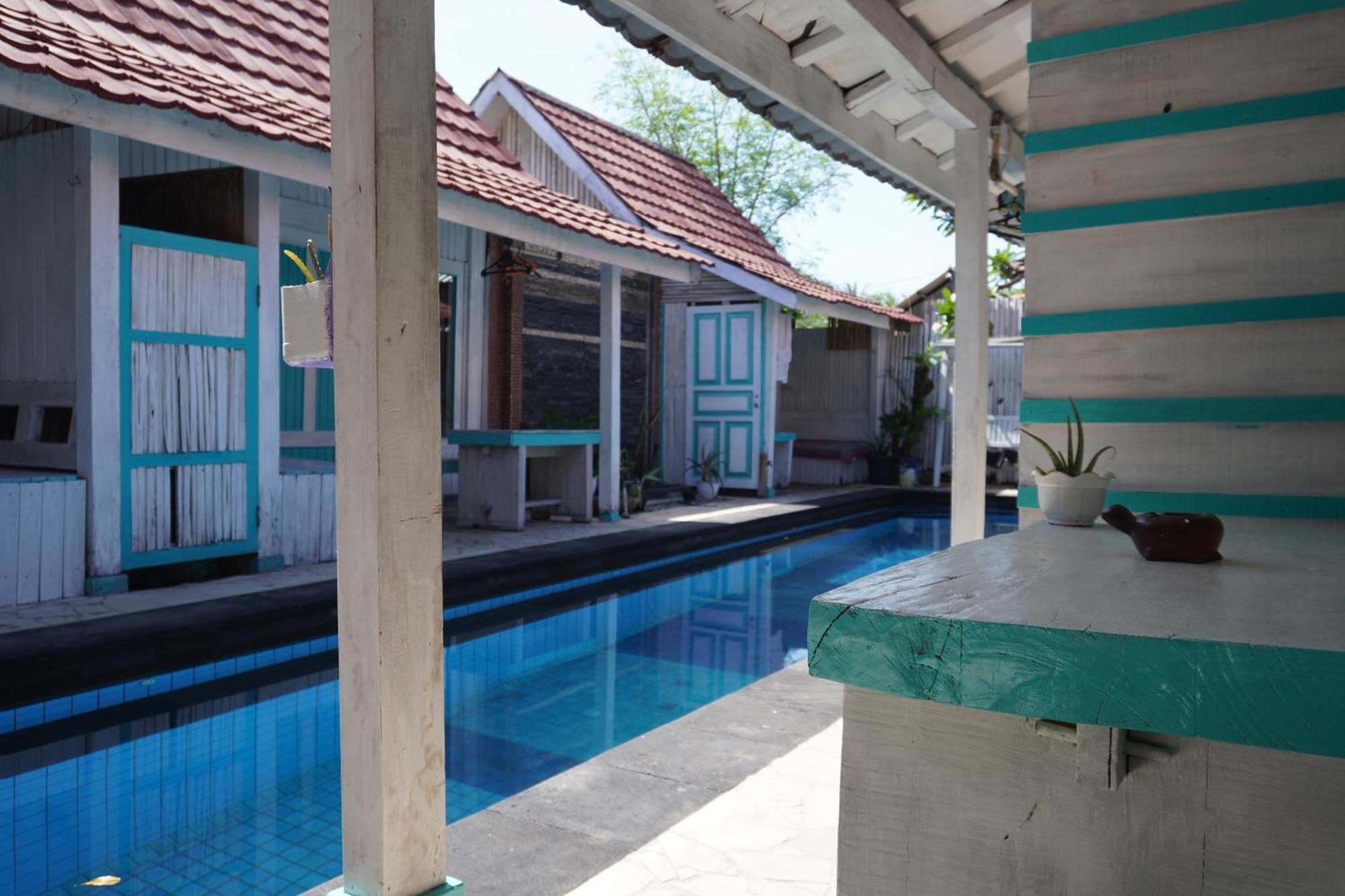 Kushak Bungalow Gili Trawangan Kültér fotó