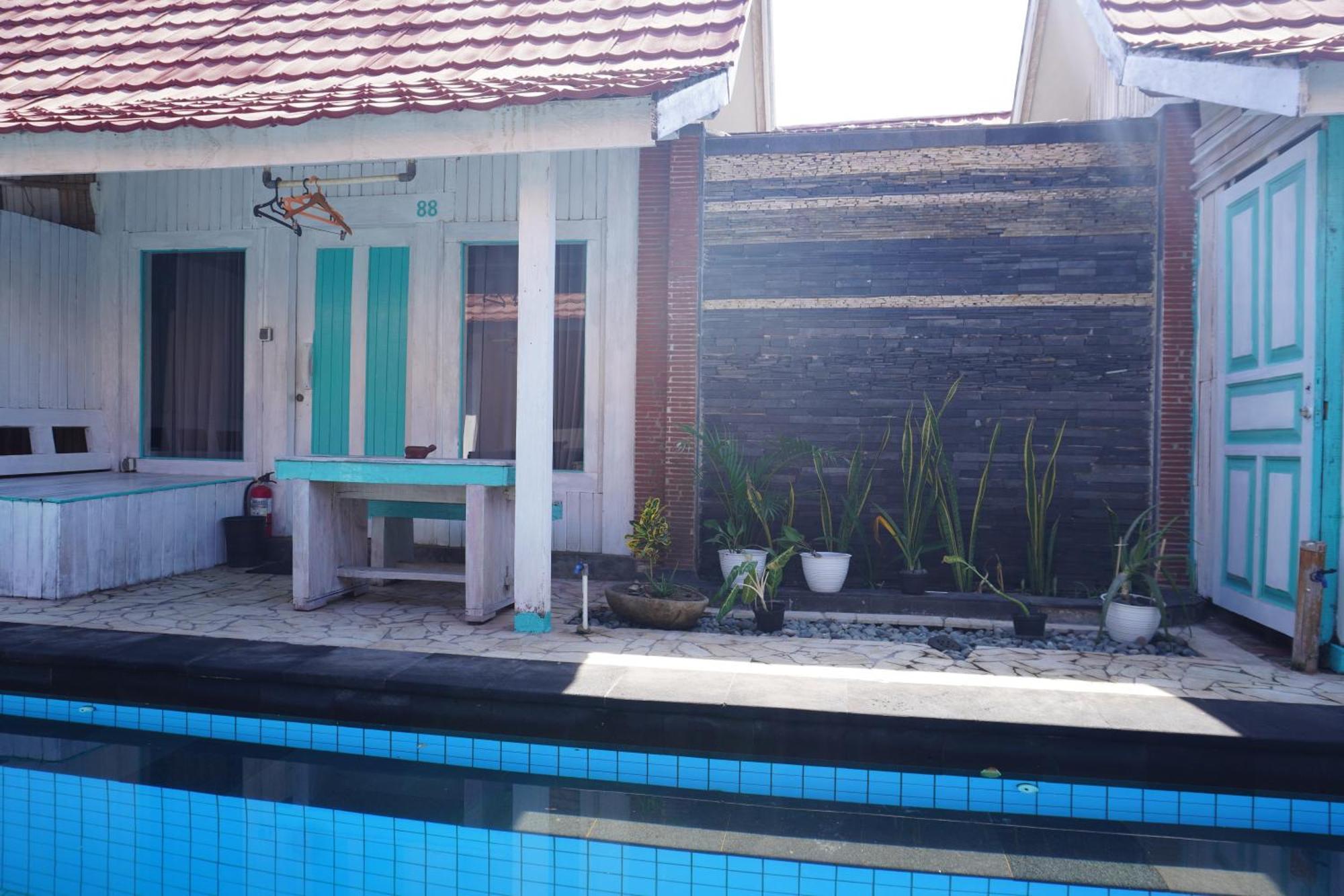 Kushak Bungalow Gili Trawangan Kültér fotó