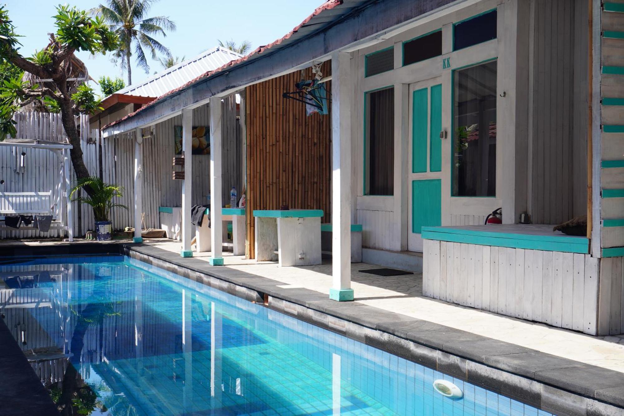Kushak Bungalow Gili Trawangan Kültér fotó