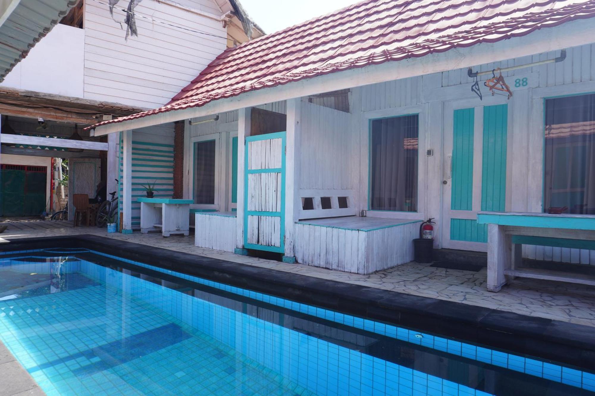 Kushak Bungalow Gili Trawangan Kültér fotó