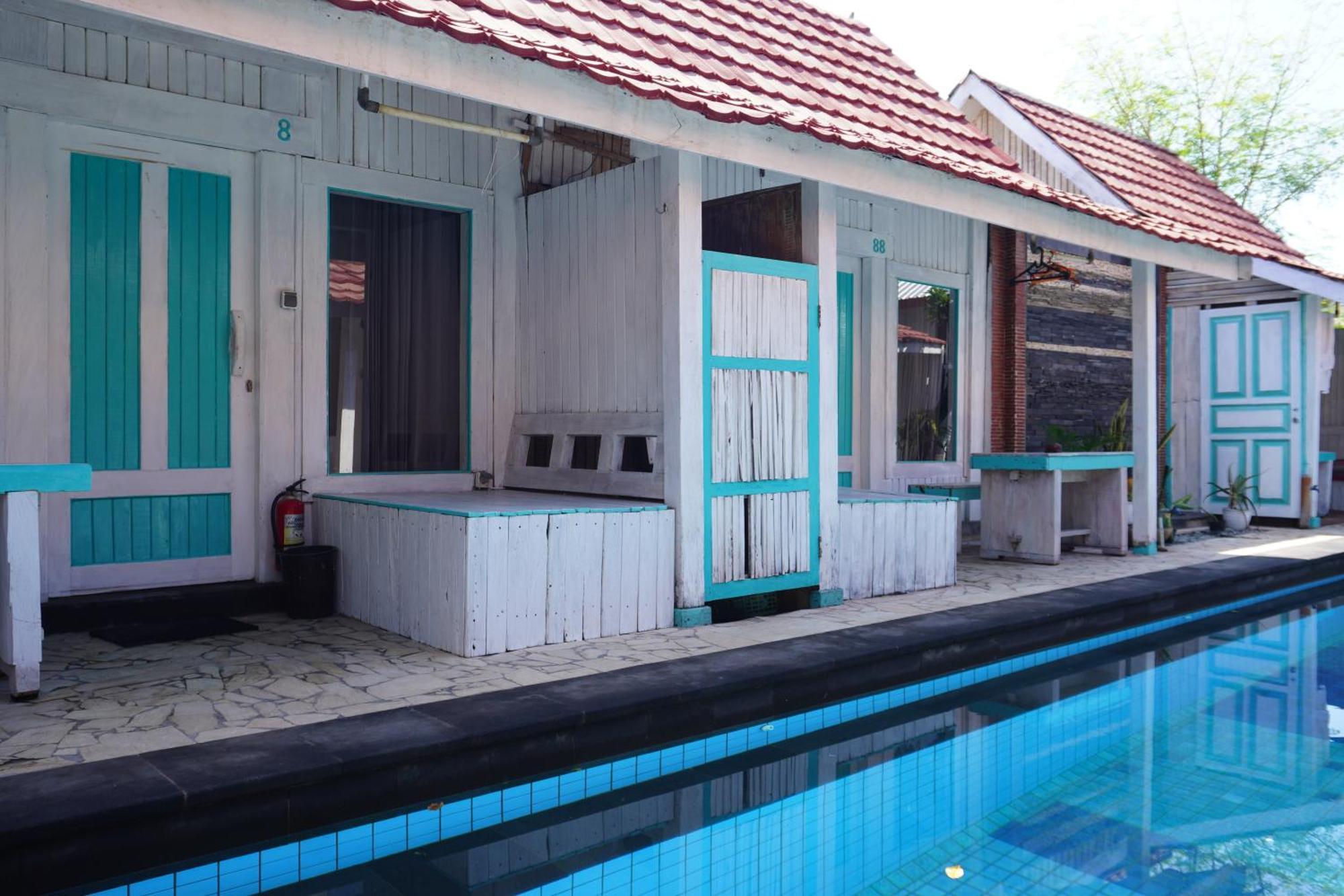 Kushak Bungalow Gili Trawangan Kültér fotó